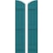 Ekena Millwork Americraft 3-Board (3 Batten) Wood Joined Board-n-Batten Shutters w/Ellipt Top, ARW401BE311X77ANH, PR ARW401BE311X77ANH - alternate 1